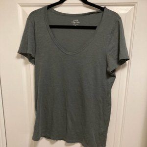J.crew vintage cotton tissue tee in grey- XL